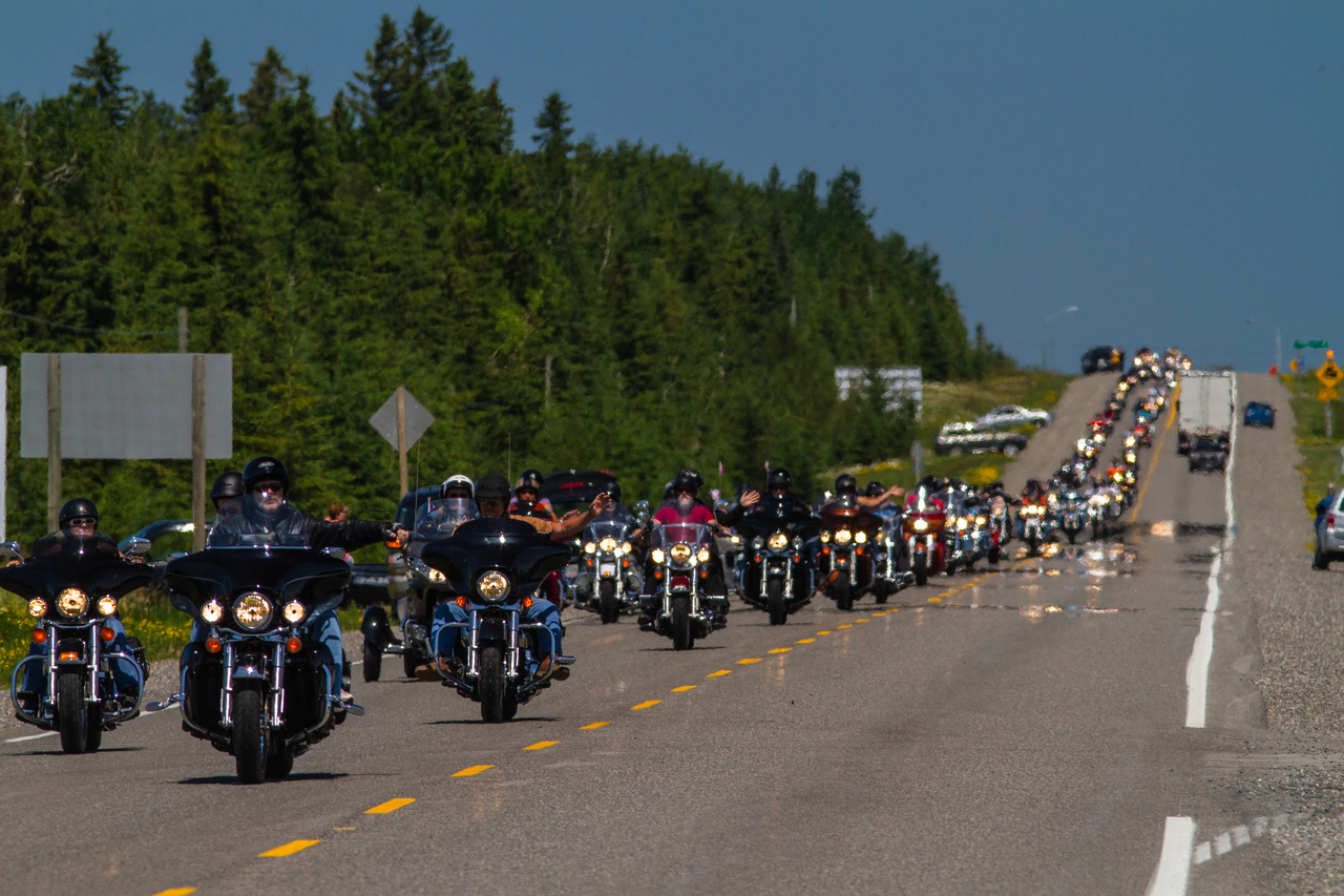 Bikers Reunion, Temiskaming Shores, Motorcycle