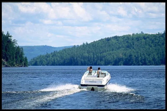 Runabout on Lake Temiskaming